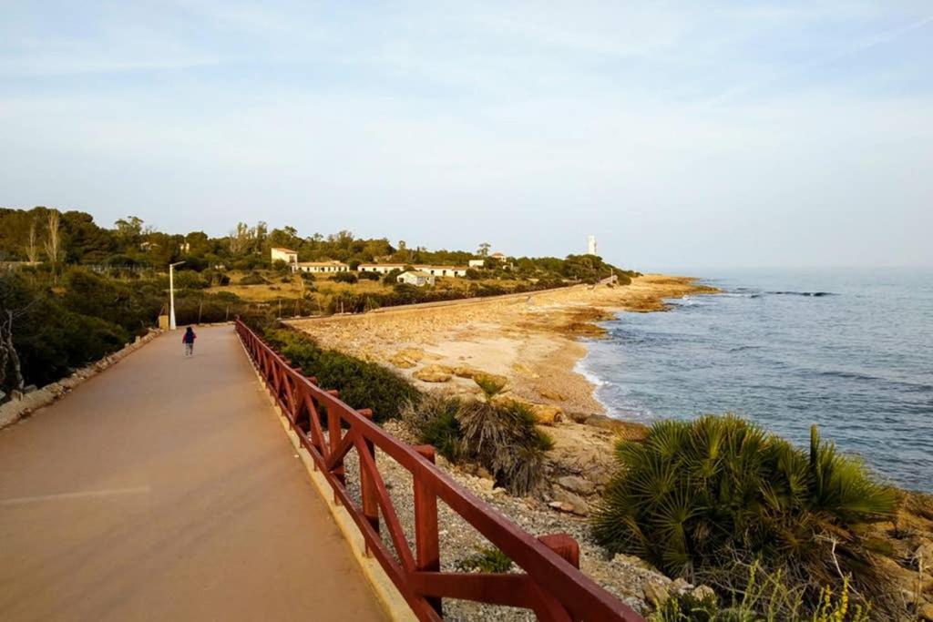 شقة Casa A 5 Min De Cala Blanca Wi-Fi Garaje Piscina Alcossebre المظهر الخارجي الصورة